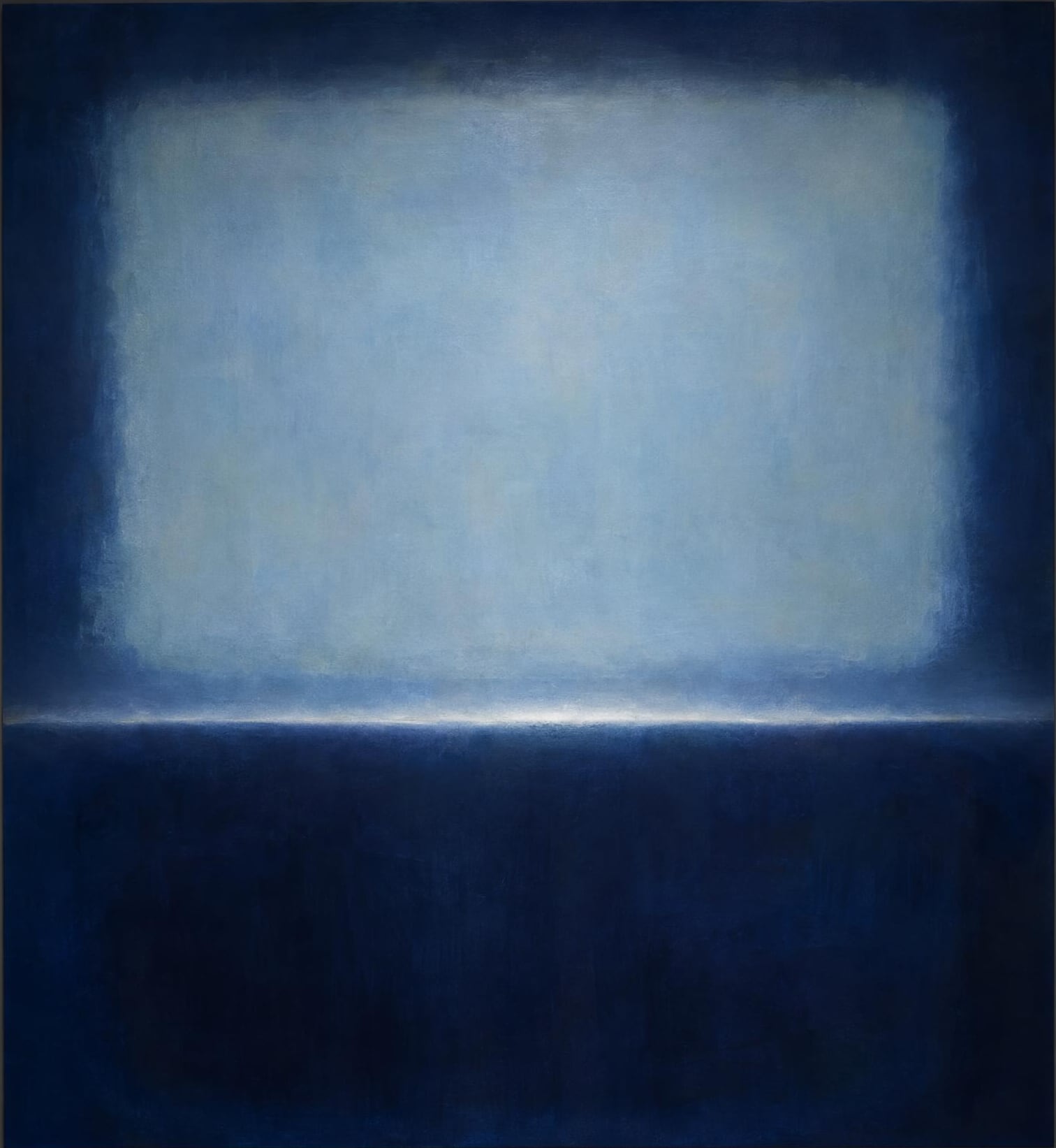 Untitled (Blue Light), in the manner of Mark Rothko